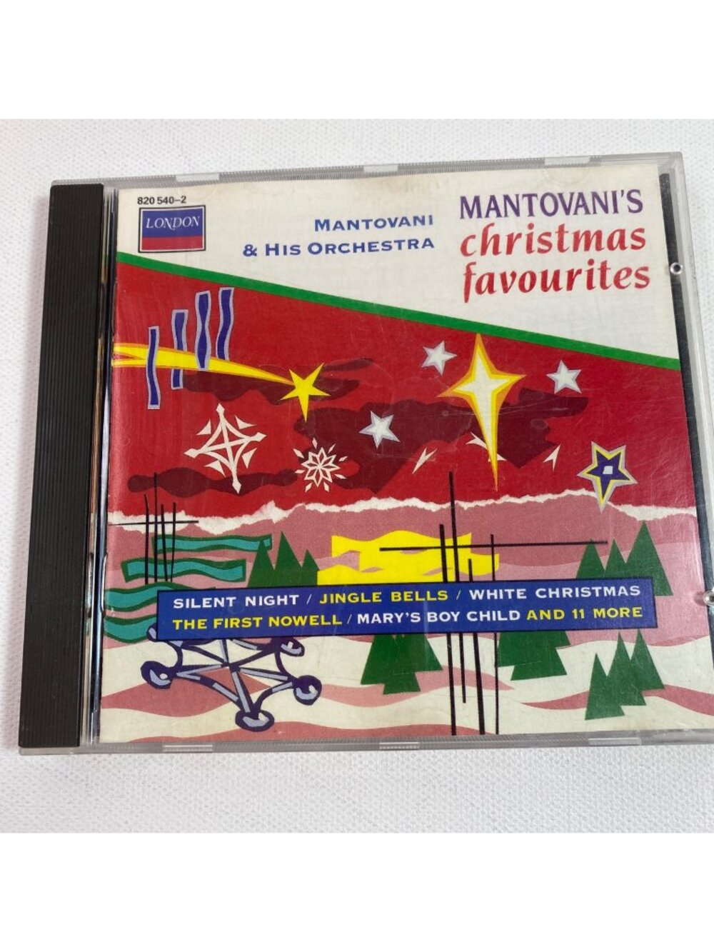 Mantovani & His Orchestra Mantovanis Christmas Favourites 1987 CD Release